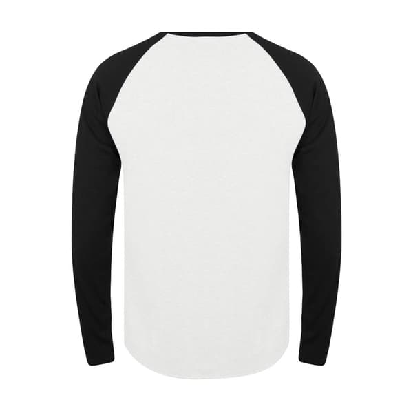 Tee Jays Mens Long Sleeve Baseball T-Shirt