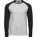 Pikkukuva 1 / 2: Tee Jays Mens Long Sleeve Baseball T-Shirt