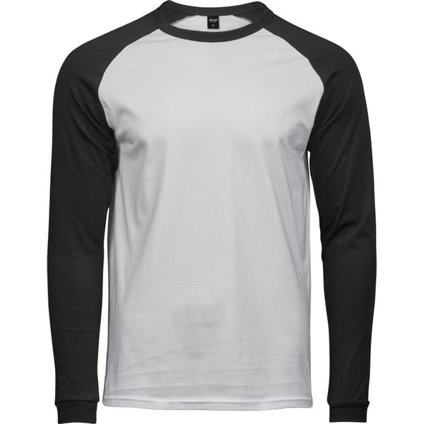 Tee Jays Mens Long Sleeve Baseball T-Shirt
