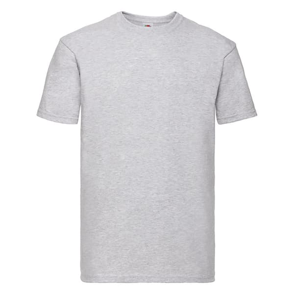 Fruit of the Loom Herre Super Premium kortærmet T-shirt med kort ærme og rund hals