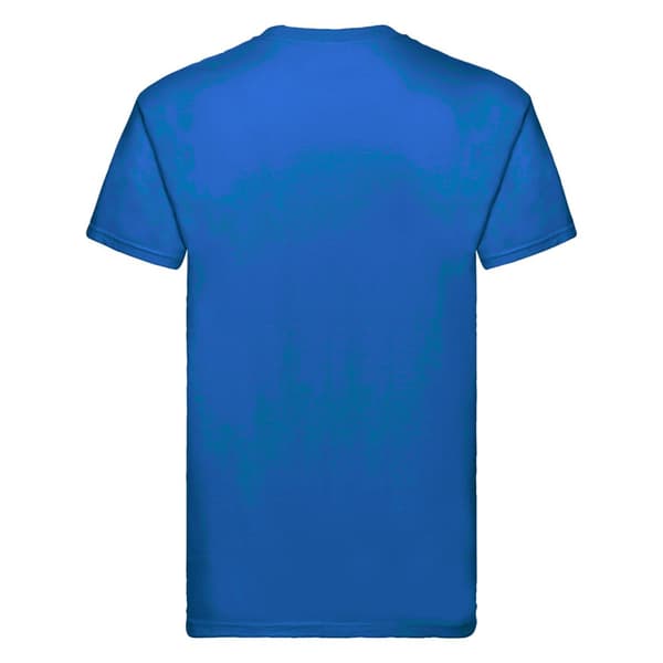 Fruit of the Loom Herre Super Premium kortærmet T-shirt med kort ærme og rund hals