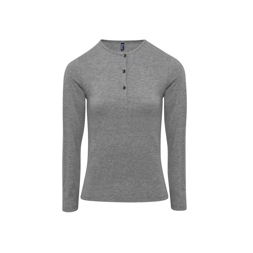 Premier Kvinnor/Damer Long John Roll Sleeve Tee med lång ärm