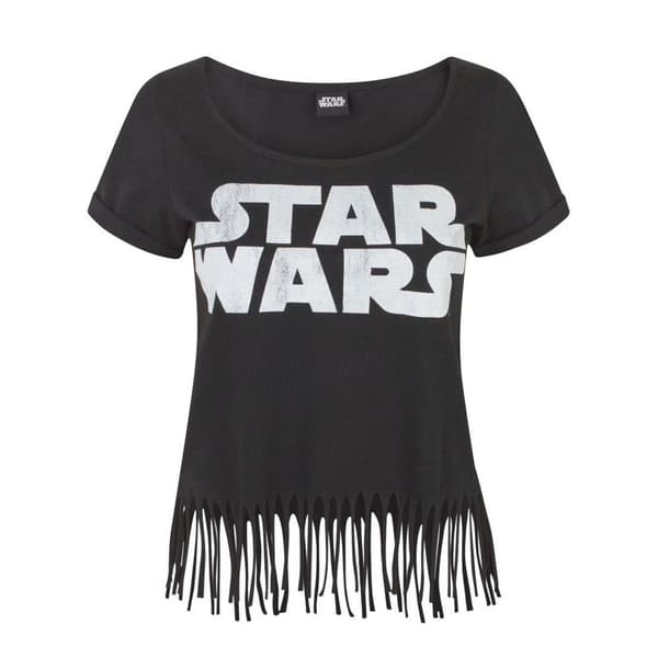 Star Wars Dame/Ladies Logo Fringe Top