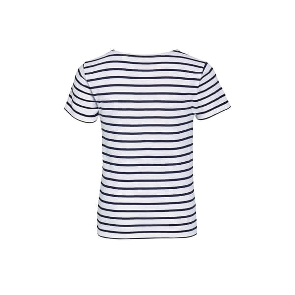 SOLS Childrens/Kids Miles Striped Short Sleeve T-Shirt