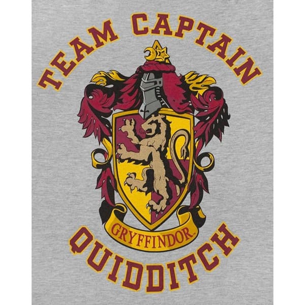 Harry Potter Official Girls Gryffindor Quidditch Team Captain T-Shirt