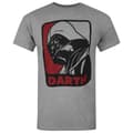 Miniatyrbild 1 av 2: Star Wars Officiell herr Darth Vader Sport T-Shirt