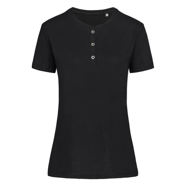 Stedman Sharon Womens/Ladies Henley Tee