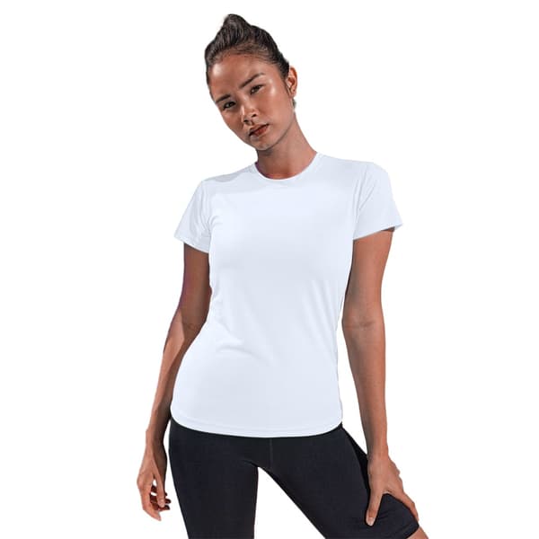 Tri Dri Performance kortärmad T-shirt med kort ärm för kvinnor och damer
