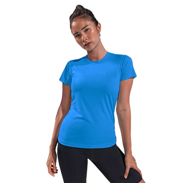 Tri Dri Performance kortärmad T-shirt med kort ärm för kvinnor och damer