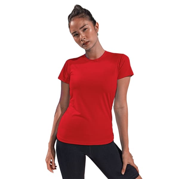 Tri Dri Performance kortärmad T-shirt med kort ärm för kvinnor och damer