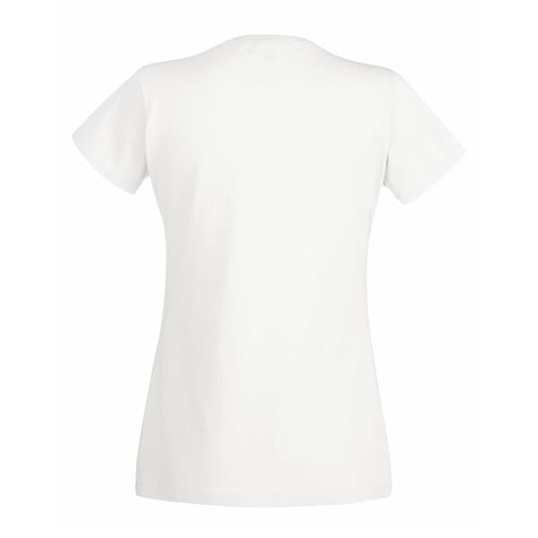 Fruit of the Loom Womens/Ladies Valueweight V Neck Lady Fit T-Shirt