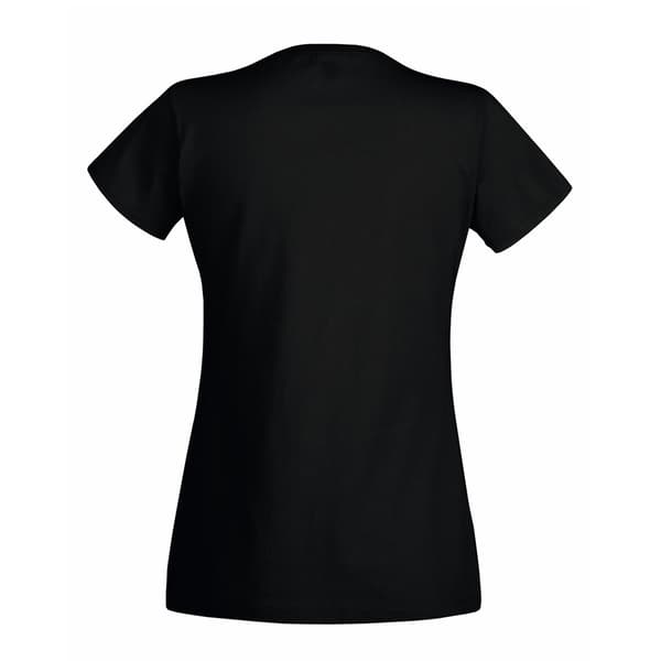 Fruit of the Loom Dam/Tjej Valueweight T-shirt med V-ringning och kvinnlig passform