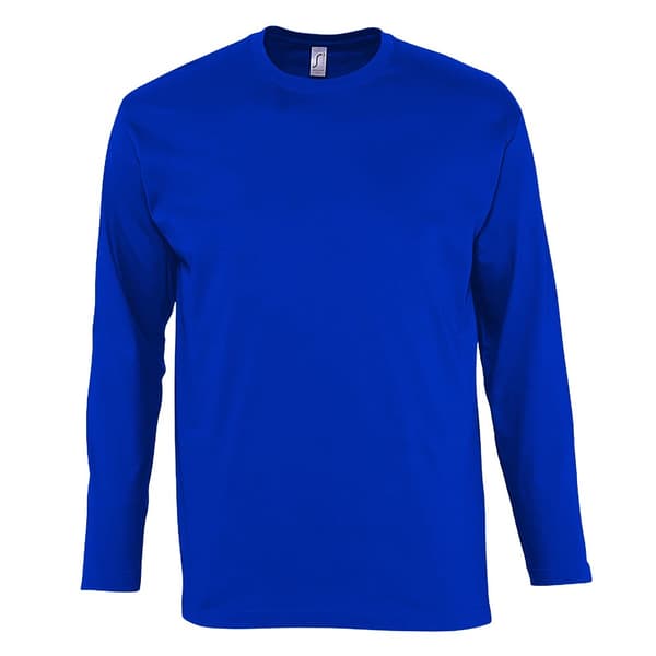 SOLS Herre Monarch langærmet T-shirt med lange ærmer