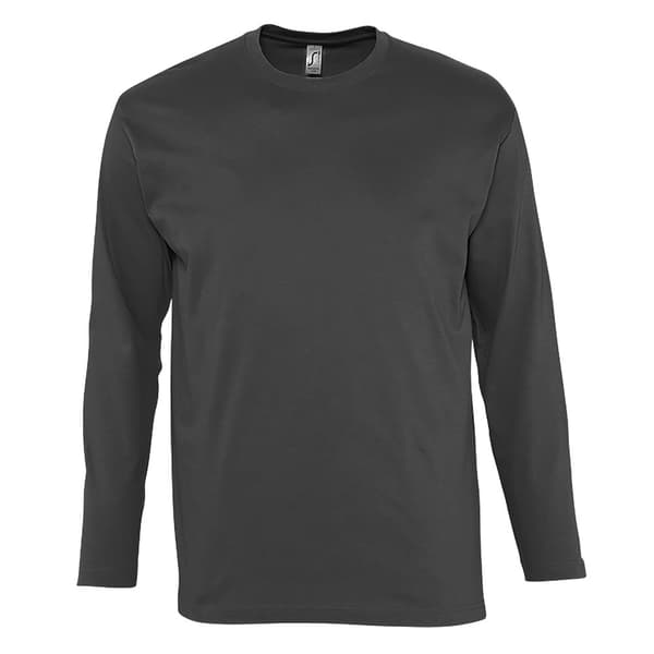 SOLS Herre Monarch langærmet T-shirt med lange ærmer