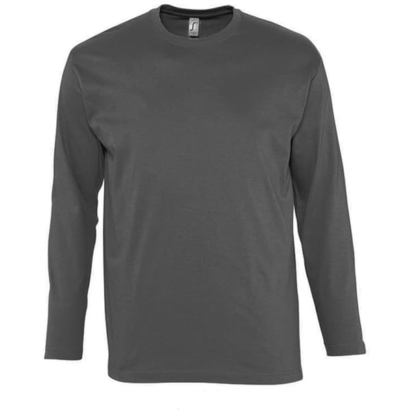 SOLS Herre Monarch langærmet T-shirt med lange ærmer