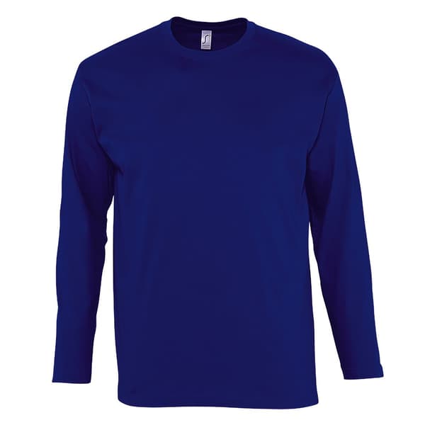SOLS Herre Monarch langærmet T-shirt med lange ærmer
