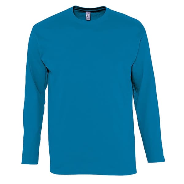 SOLS Herre Monarch langærmet T-shirt med lange ærmer