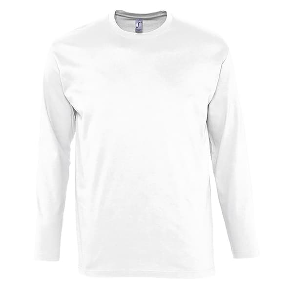 SOLS Herre Monarch langærmet T-shirt med lange ærmer