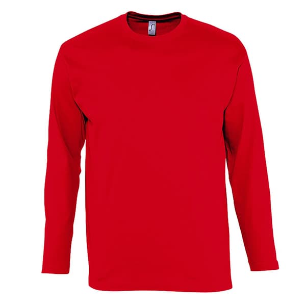 SOLS Herre Monarch langærmet T-shirt med lange ærmer