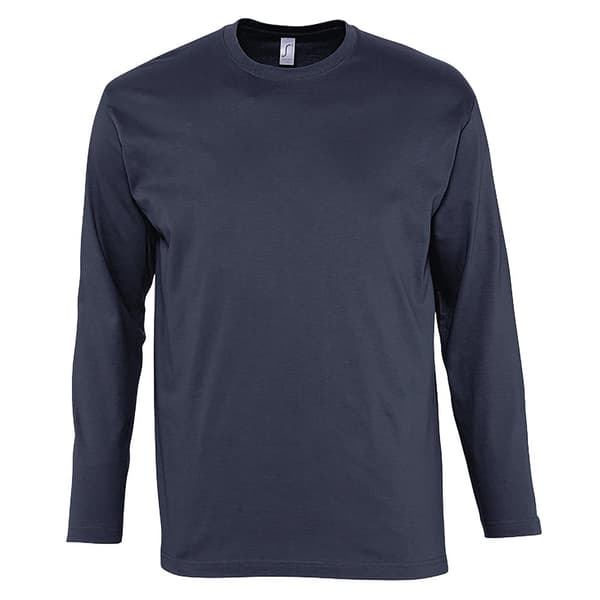 SOLS Herre Monarch langærmet T-shirt med lange ærmer
