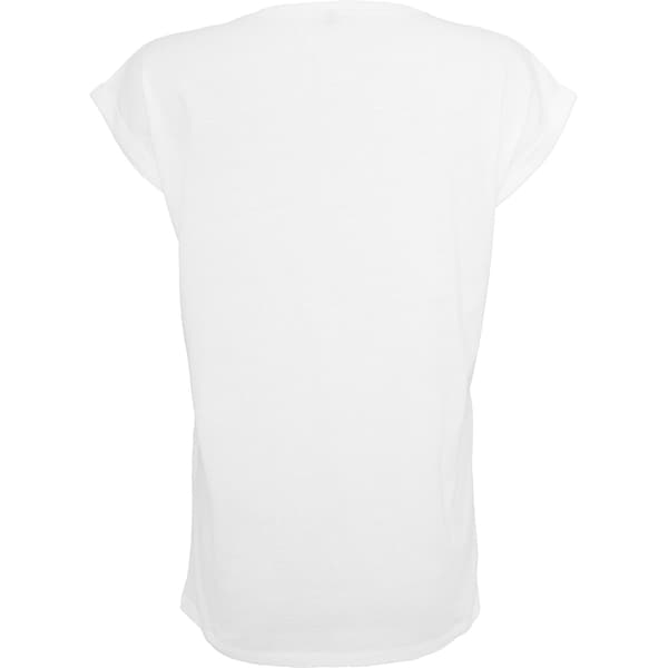 Build Your Brand T-shirt med forlænget skulder til kvinder/damer
