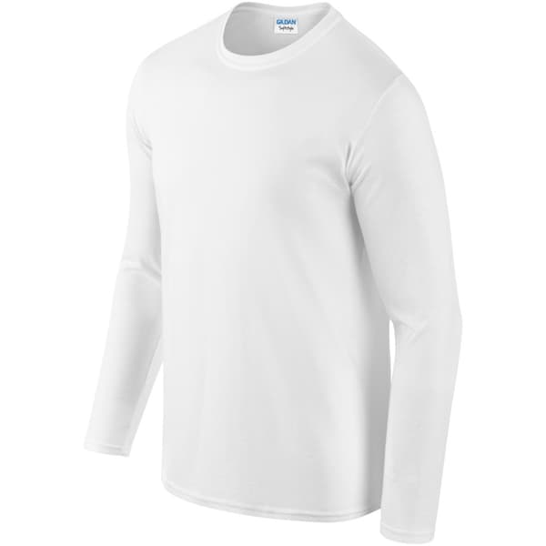 Gildan Mens Soft Style Long Sleeve T-Shirt