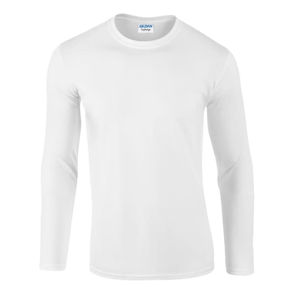 Gildan Mens Soft Style Long Sleeve T-Shirt