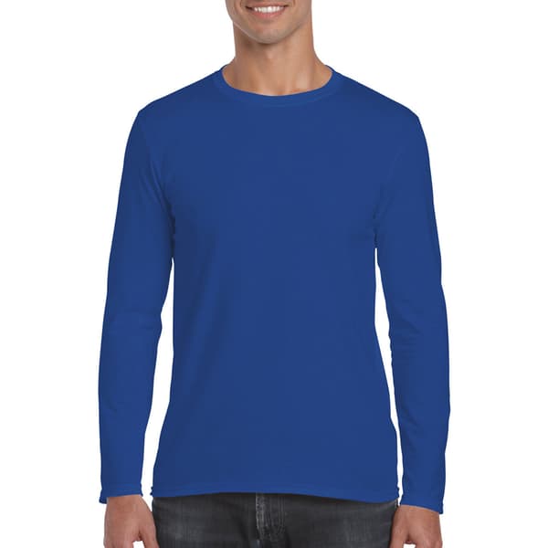 Gildan Mens Soft Style Long Sleeve T-Shirt