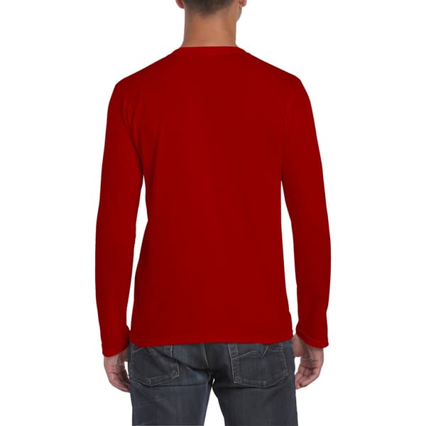 Gildan Mens Soft Style Long Sleeve T-Shirt