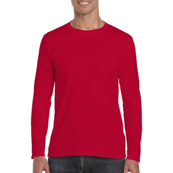Gildan Mens Soft Style Long Sleeve T-Shirt