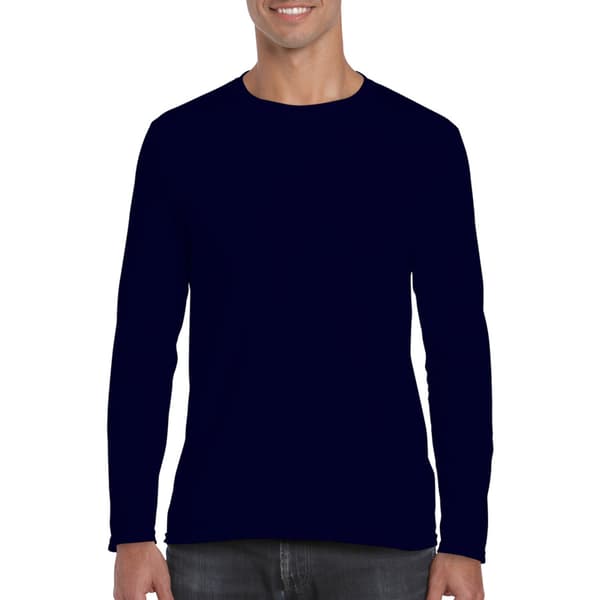 Gildan Mens Soft Style Long Sleeve T-Shirt