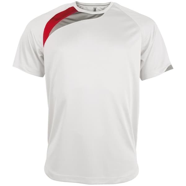 Kariban Proact Mens Short Sleeve Crew Neck Sports T-Shirt