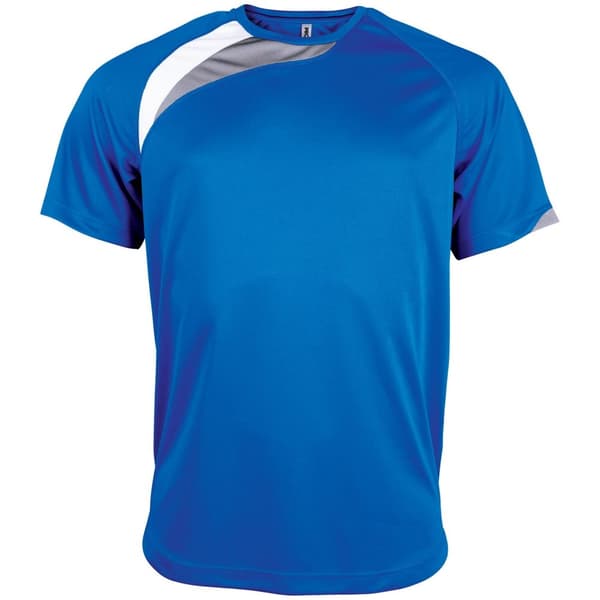 Kariban Proact Mens Short Sleeve Crew Neck Sports T-Shirt