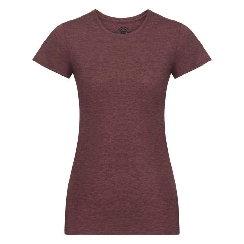 Bild av Russell Kvinnors Slim Fit Långärmad T-shirt med kort ärm