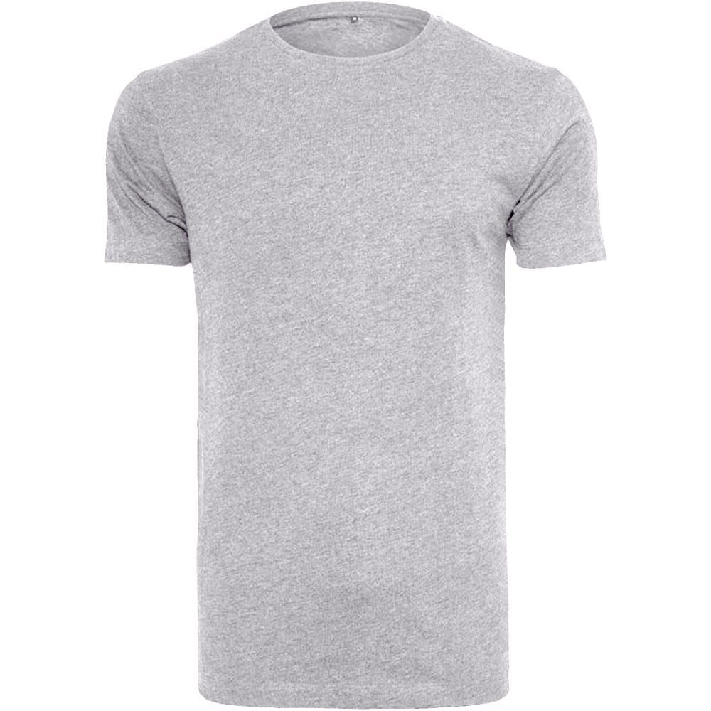 Build Your Brand Mens Light rund hals kortärmad T-shirt