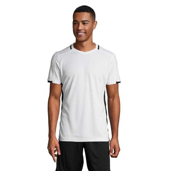 SOLS Mens Classico Contrast Short Sleeve Football T-Shirt