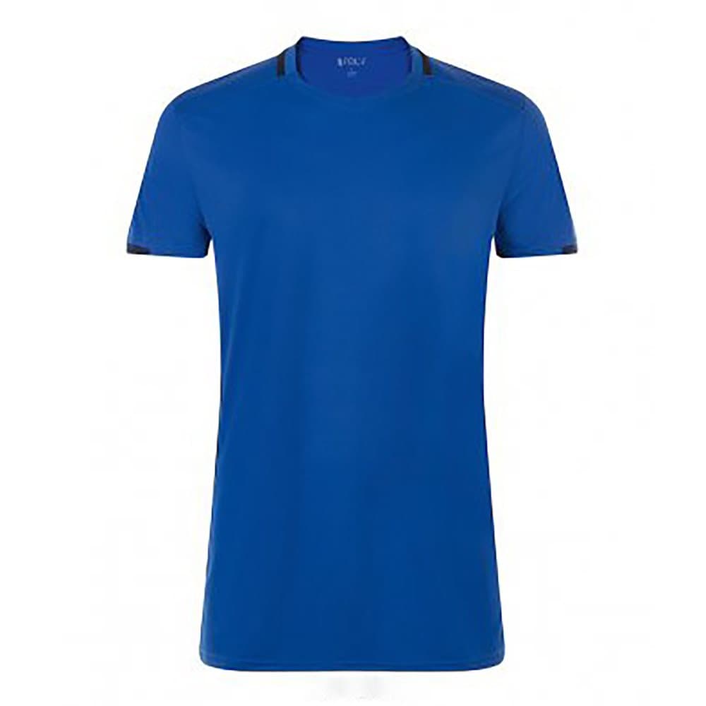 SOLS Classico Contrast kortärmad fotbolls-T-Shirt för män med kontrast