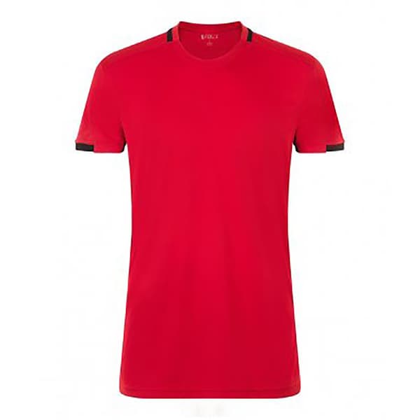 SOLS Mens Classico Contrast Short Sleeve Football T-Shirt