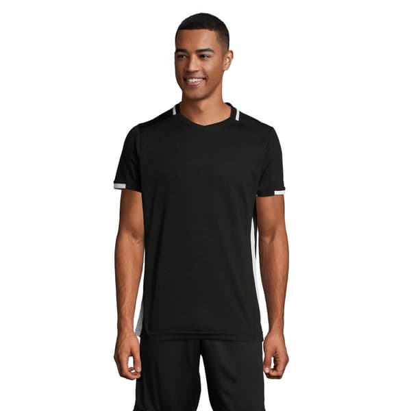 SOLS Mens Classico Contrast Short Sleeve Football T-Shirt