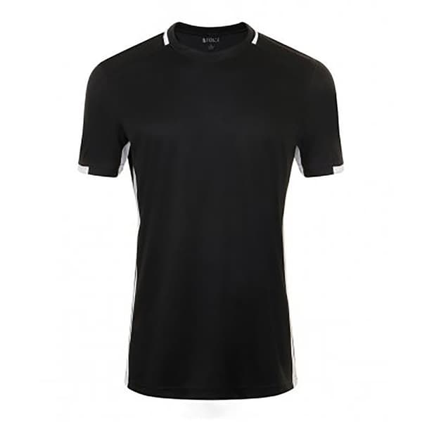 SOLS Mens Classico Contrast Short Sleeve Football T-Shirt