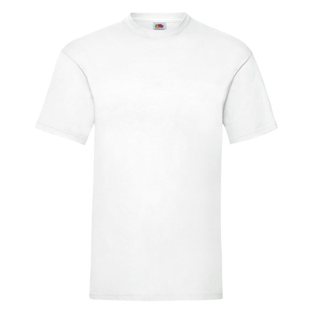 Fruit of the Loom Kortärmad T-shirt för män med värdefull vikt