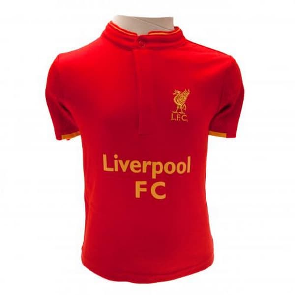 Liverpool FC Sæt med T-shirt og shorts til børn/børn 2012/13