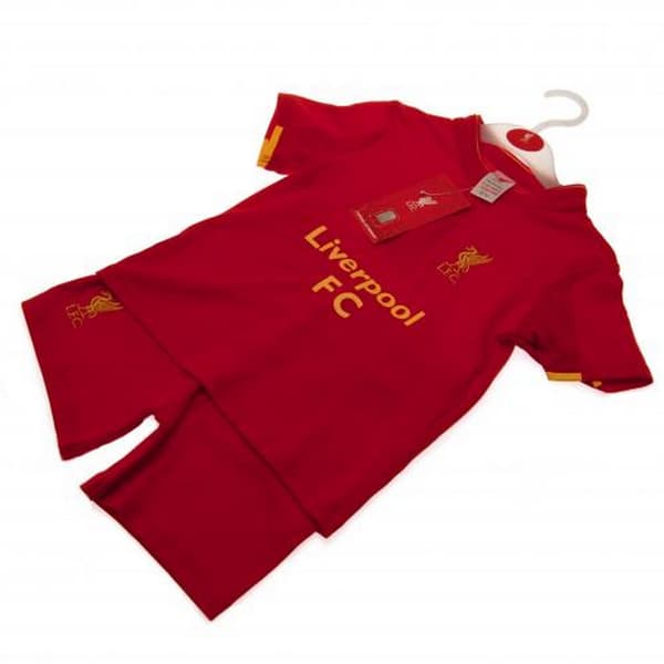 Liverpool FC Sæt med T-shirt og shorts til børn/børn 2012/13