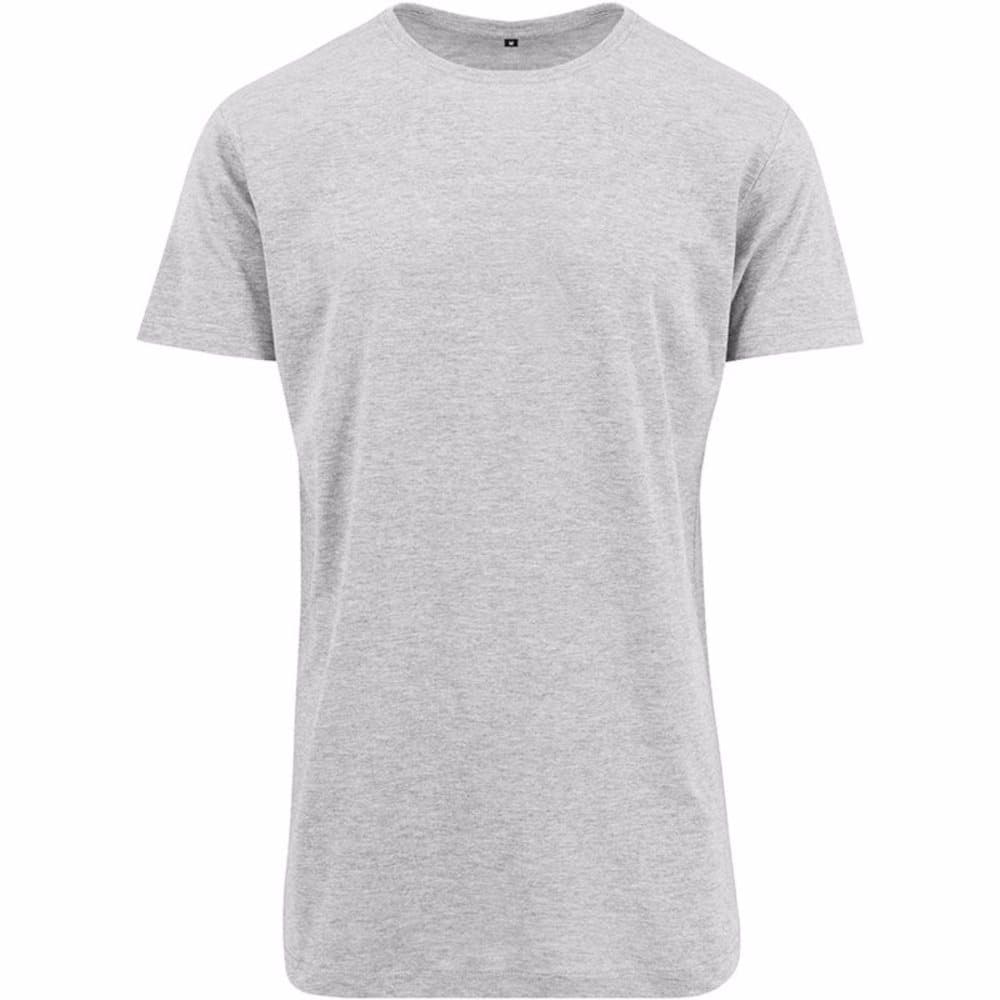 Build Your Brand Mens Shaped lång kortärmad T-shirt