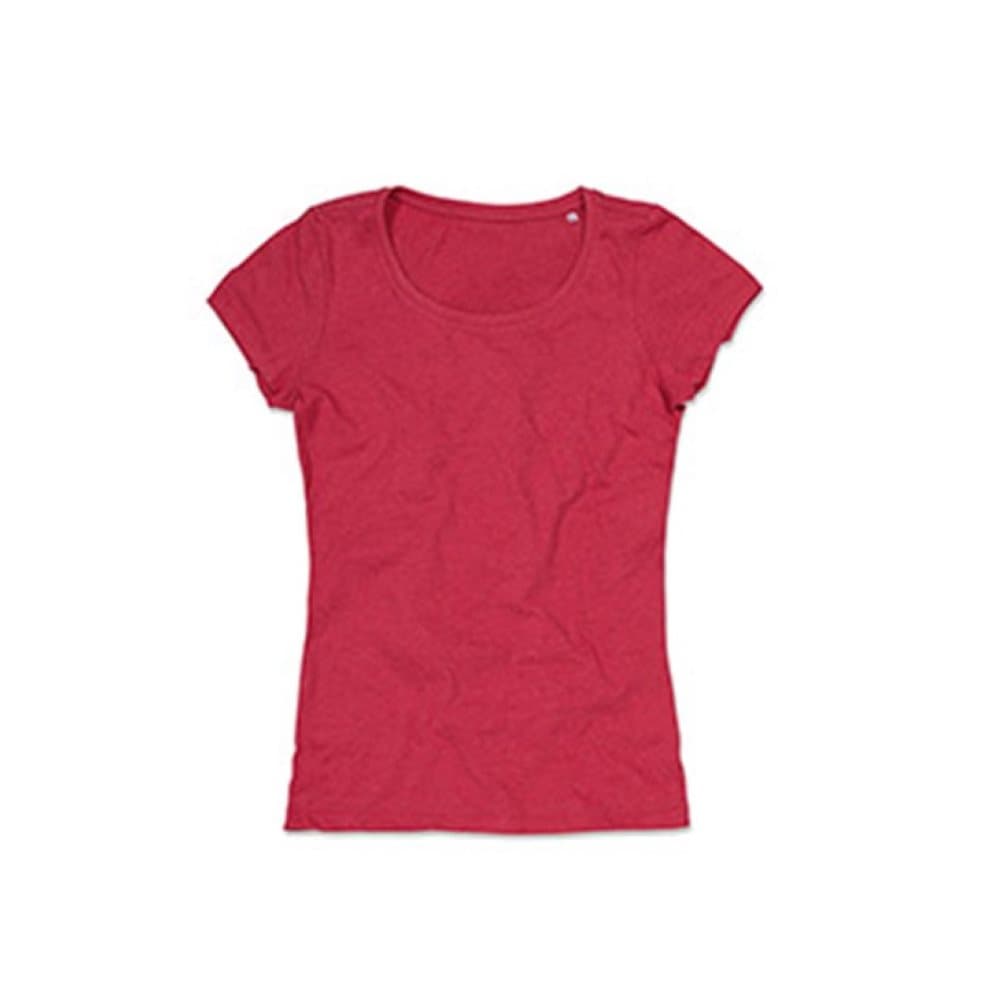Stedman Womens/Ladies Lisa Melange Crew Neck T-Shirt med halsringning