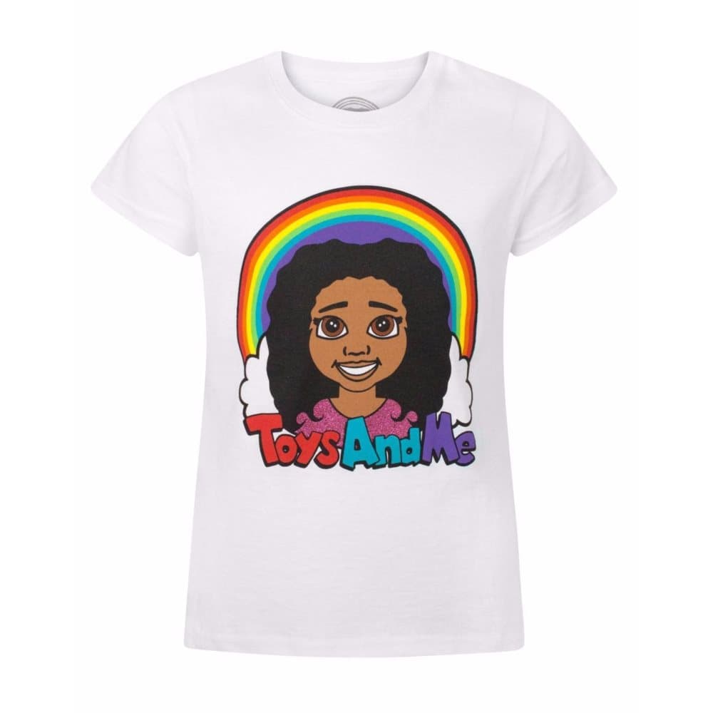 Tiana Toys And Me Barn/flickor officiell logotyp T-shirt