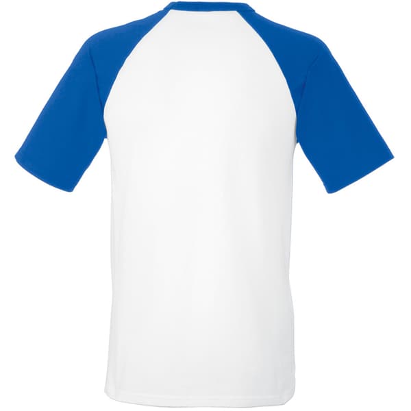 Fruit of the Loom Kortärmad baseball T-shirt för män