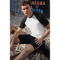 Pikkukuva 3 / 3: Fruit Of The Loom Mens Short Sleeve Baseball T-Shirt