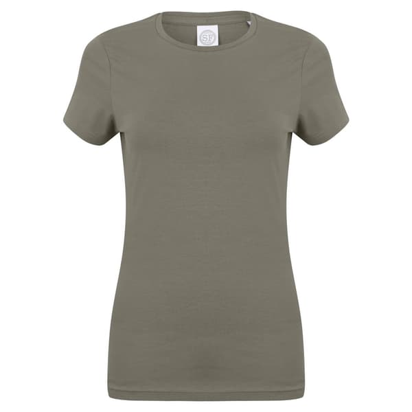 Skinni Fit Womens/Ladies Feel Good Stretch Short Sleeve T-Shirt