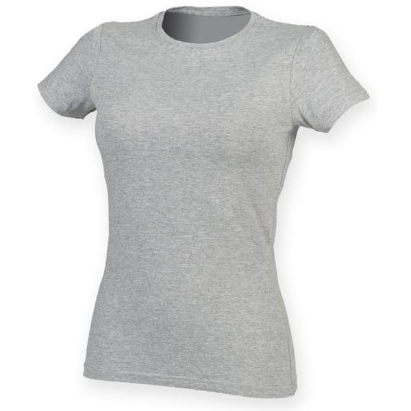 Skinni Fit Womens/Ladies Feel Good Stretch Short Sleeve T-Shirt